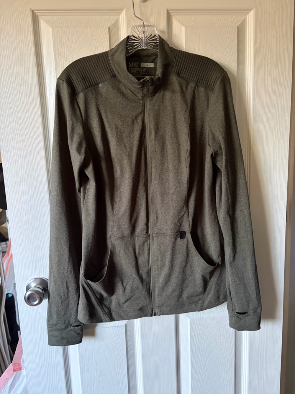 5.11 Tactical Olive Green Lightweight Zip-Up Jacket